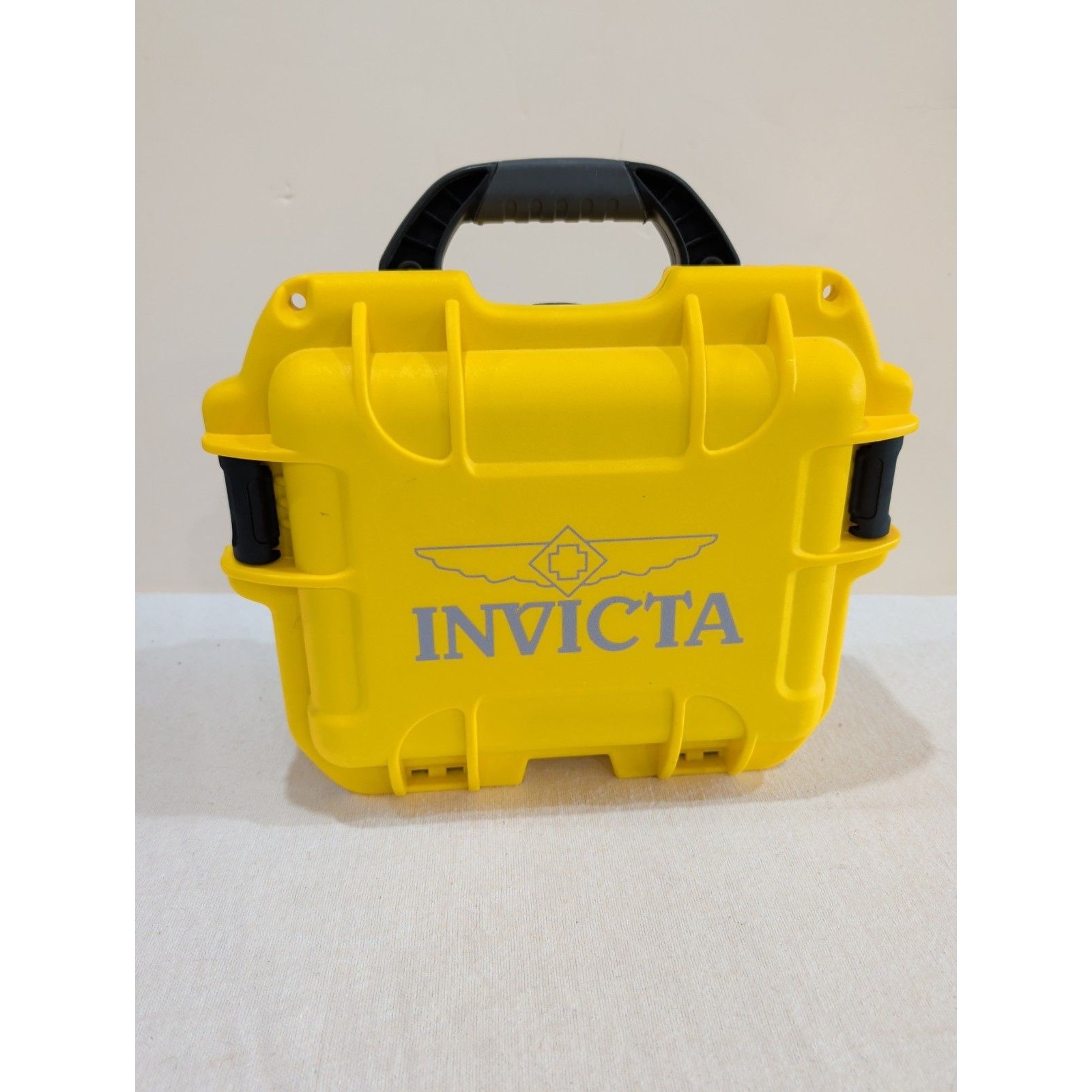 Invicta 3 Slot Hard Watch Case Yellow